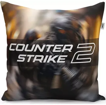 Polštář Sablio Polštář Counter Strike 2 Voják - 40x40 cm