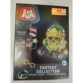 ostatní stavebnice Elefun Fantasy Collection Stavebnice Hit Fruits 4 13 dílů Avokádo