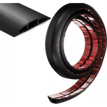 kabelová chránička PODLAHOVÁ/STĚNOVÁ KRYTKA NA KABELY SAMOLEPICÍ KABELOVÝ KANÁL LIŠTA 3M