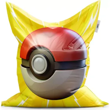 Sedací pytel Sablio Sedací vak Pokemon ball Exploze - 150x100 cm