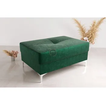 Taburet Nábytek PEGAS s.r.o. Taburet s kontejnerem 100x55 cm - zelená