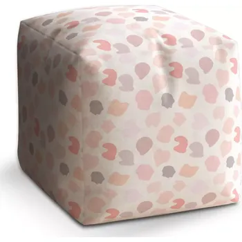 Taburet Sablio Taburet Cube Fleky: 40x40x40 cm