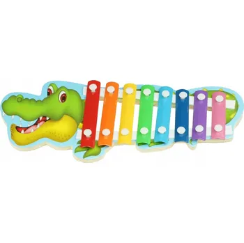 Dřevěná hračka Dřevěné xylofony pro děti, edukativní, barevné