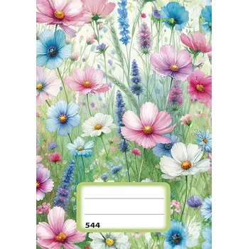 Sešit Reas Pack Sešit 544 A5 linkovaný Květiny