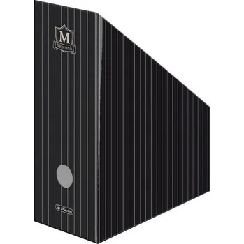 Herlitz - stojan na časopisy Montana - A4 - černý