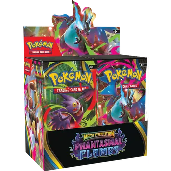 Volný čas Pokémon TCG Mega Evolution Phantasmal Flames Booster Box