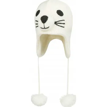 Čepice Chlapecká bílá čepice na tuleň Döll, vel. 47