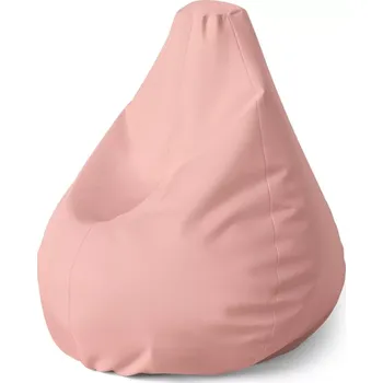 Sedací pytel Sablio Sedací vak Pear Lososová - 70 x 95 x 15 cm