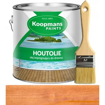 Olej na dřevo Koopmans Houtolie Olej na dřevo a terasy 5L Kaštan