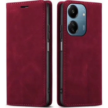 Pouzdro na mobilní telefon Flipové pouzdro MBM pro POCO C65 červené