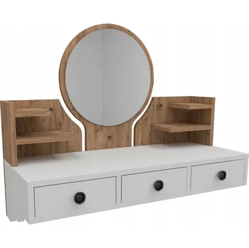 Toaletní stolek VASAGLE Toaletní stolek borovice Atlantic/bílá