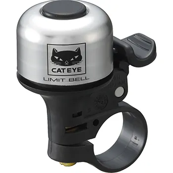 Zvonek na kolo Zvonek Cateye Limit PB-800 stříbrný