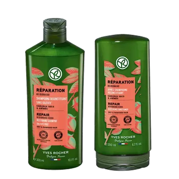 Sada šamponu a kondicionéru pro regeneraci vlasů Soin Végétal Capillaire od Yves Rocher