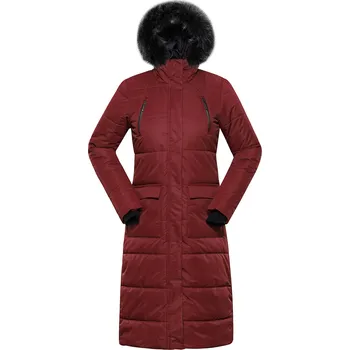 Dámská větrovka Dámská bunda ALPINE PRO i613_LCTY150485 ALPINE PRO tmavě červená 2035745