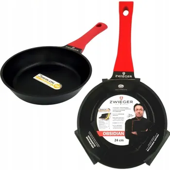 Pánev Tradiční pánev Zwieger Obsidian 24 cm hliníková