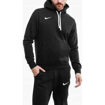 Pánská mikina Pánská Mikina Nike Bavlněná Kapuce Přes hlavu Klokanka Černá Tepláková vel. XXL