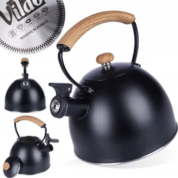 Varná konvice Konvice konvice Vilde ocelová, černá, 2,5 l
