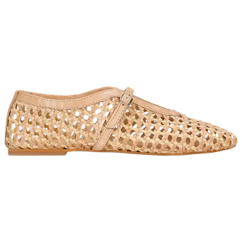 Dámské polobotky Děrované Balerínky V Boho Stylu Wojas 4406488 38