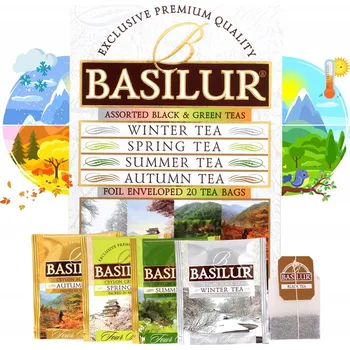 Čaj Sada čajů Basilur Čtyři Roční Období 13 x 2 g + 12 x 1,5 g