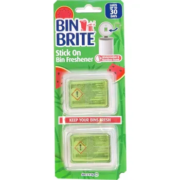 Osvěžovač vzduchu BIN BRITE gelová náplň do koše s vůní VODNÍ MELOUN BAMBUS