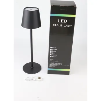 Lampička POKOJOVÁ NOČNÍ LAMPA PRO DÍTĚ ČTENÍ ČERNÁ 5200 MAH