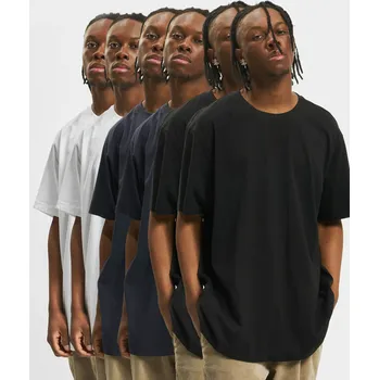 Pánská móda Basic Tee 6-Pack - blk/blk/wht/wht/nvy/nvy XXL