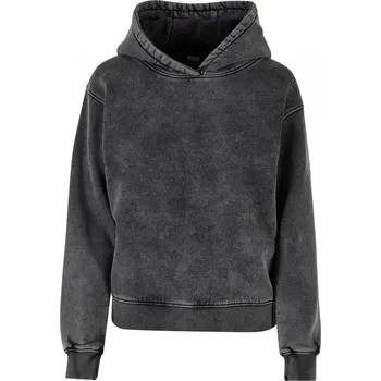 Dámská mikina Ladies Stone Washed Hoody - black L