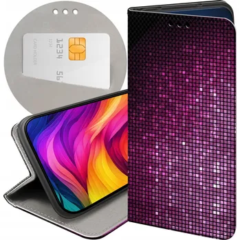 Pouzdro na mobilní telefon Flipové pouzdro Hello Case pro Xiaomi Redmi Note 14, růžové