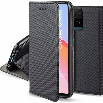 Pouzdro na mobilní telefon Flipové pouzdro SmartMagnet pro Vivo Y21s černé