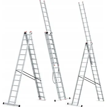 Žebřík Žebřík Higher hliníkový 3 x 14 do 150 kg