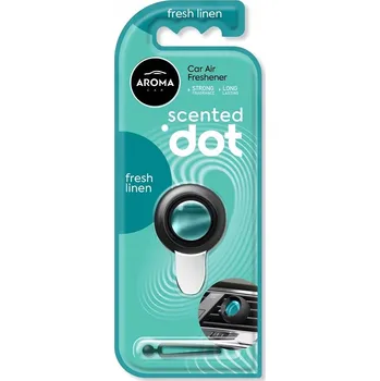 Vůně do auta Osvěžovač vzduchu AROMA CAR Membrána DOT Fresh Linen (Vůně čerstvého prádla)