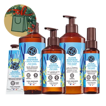 Kosmetická sada Dárková sada extra - Mořská řasa & motar přímořský Bain de Nature od Yves Rocher