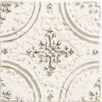 Obklad Tubadzin Tinta white inzerto 14,8x14,8 (6004321)