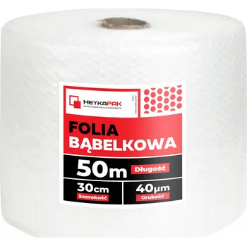 Potravinová fólie Bublinková FÓLIE 30cm x 50m pro balení SILNÁ