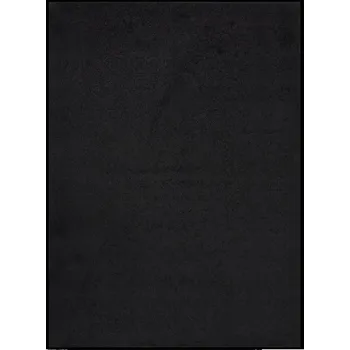 Rohožka Vstupní rohožka velurová protiskluzová 60x80 cm černá
