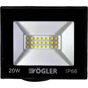 HALOGENOVÝ REFLEKTOR 20W LED VÝKONNÝ VODĚODOLNÝ PRACOVNÍ SVĚTLOMET TVRZENÉ SKLO