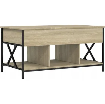 Konferenční stolek Konferenční stolek se zvedací deskou, dub sonoma, 100x55x50 cm