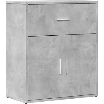 Komoda Univerzální skříňka z dřevotřísky, šedá Betonu, 60x31x70 cm