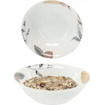 Salátová Mísa 18 cm kulatá bílá TROPIC na salát na svačinu