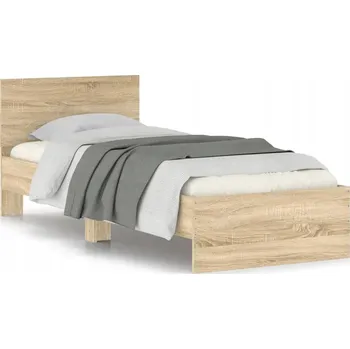 Postel Postel z materiálu imitujícího dřevo G03V 90x190 dub