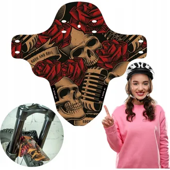 Blatník na kolo BLATNÍK NA KOLO 24-29" MTB PŘEDNÍ ENDURO VÍCEBAREVNÝ MORDOR M-16