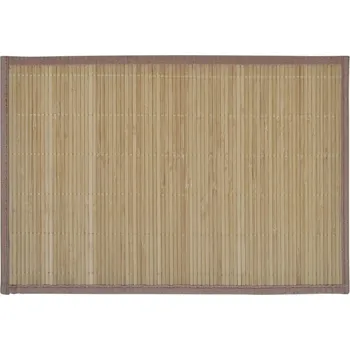 prostírání Ručně vyráběné bambusové prostírání 30x45 cm, hnědé, protiskluzové