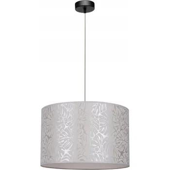 SPOT Light Závěsné svítidlo 1xE27 60W Černé s Béžovým Stínidlem