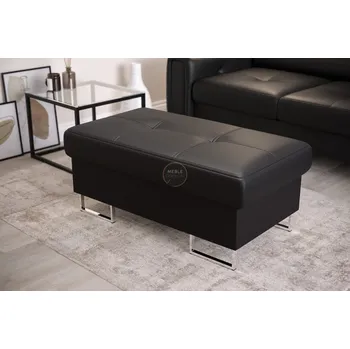 Taburet Nábytek PEGAS s.r.o. Taburet s uložným prostorem GALAXY 100×55 cm přírodní kůže - volitelný odstín