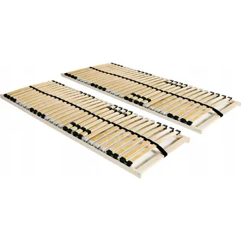 Postelový rošt Lamelový rošt 195x90 cm z bukového dřeva, 7 zón komfortu