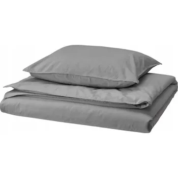 Povlečení IKEA ANGSLILJA Povlečení 150x200 cm a povlak na polštář 50x60 cm šedé 100% bavlna