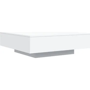 Konferenční stolek Konferenční stolek z dřevotřísky, bílý, 100x100x31 cm