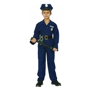 Karnevalový kostým KOSTÝM PŘEVLEK POLICISTA 110-120 CM