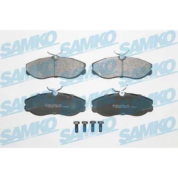 Brzdová destička Sada brzdových destiček, kotoučová brzda SAMKO 5SP470