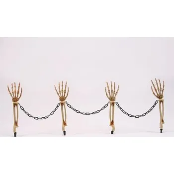 Party dekorace Fun World - Dekorativní figurky kostlivců s okovy -